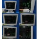 GE Solar 8000i Series Patient Monitor Sys W/ Display, Mount Rack & Leads ~ 24918