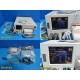 GE Corometrics 0128 120 Series Maternal Fetal Monitor W/ 2X US  ToCO Trans~24861