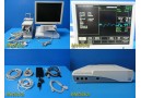 GE Solar 8000i Patient Monitoring Sys W/ Module, NBP, SpO2 & ECG Leads ~ 19321