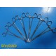 Jarit Sklar V. Muller Dittmar Spectrum Assorted Rochester-Pean Forceps,8" ~25766