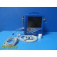 GE Dinamap Pro 1000 Patient Monitor W/ ECG, NBP & SpO2 Leads ~ 26070