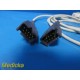 2X Masimo Set LNCS 2285 SpO2 Extension Cable W/ 1864 Finger Clip Sensors ~ 27126