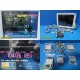 Philips MP70 Intellivue Neonatal Monitor W/ MMS, CO & IBP Modules & Leads ~26979