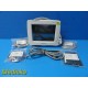 Philips M8002A Intellivue MP30 Monitor W/ M3001A Module & Patient Leads ~ 27628