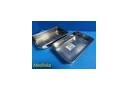 2X Vollrath 8312 Stainless Steel Surgical Instruments Tray 12 x 7-3/4 x 2"~25650