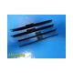 4 x Smith & Nephew Richards Ebony Rubin Nasal Osteotomes W/ Stablizer ~25190