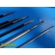 Lot of 6 Wisap Olympus MLB Assorted Laparoscopic Surgery Forceps Set ~ 28048