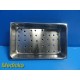 Vollrath MG7412-2 Stainless Steel Surgical Tray, 12"x7.5"x2", Perforated ~ 28002