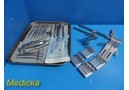 21X Pilling Weck Sklar Zimmer Assorted Cardiothoracic Surgery Set W/ Tray ~28099