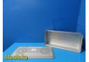 Case Med Sterilization Container (23" x 11.5" x 6.5") W/ Retention Plates ~28644