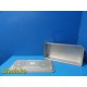 Case Med Sterilization Container (23" x 11.5" x 6.5") W/ Retention Plates ~28644