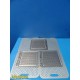 One Tray Sealed Medical Sterilization Container W/ 3X Retention Plates ~ 28647