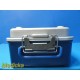 One Tray Sealed Medical Sterilization Container W/ 3X Retention Plates ~ 28647