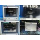 Philips M3046A M4 Series Patient Monitor W/ M3001A MMS Module & New Leads ~28615