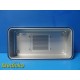 One Tray Sealed Medical Sterilization Container ONLY, 24.5 x 12.5 x 4.25" ~28667