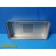 One Tray Sealed Medical Sterilization Container ONLY, 24.5 x 12.5 x 4.25" ~28667