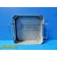 Case Medical Sterilization Container W/ Lid, Basket & Retention Plate ~ 28673