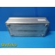 Case Medical Sterilization Container W/ Lid & Retention Plate, FULL SIZE ~ 28675