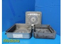 Case Medical Sterilization Container W/ Lid & Basket ~ 28676