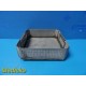 Case Medical Sterilization Container W/ Lid & Basket ~ 28676