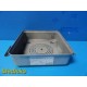 Case Medical Sterilization Container W/ Lid & Basket ~ 28676