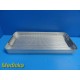 Case Medical BSKF02 Perforated Medi-Tray Basket, Full-Size, Aluminum Tray ~28242