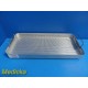 Case Medical BSKF02 Perforated Medi-Tray Basket, Full-Size, Aluminum Tray ~28242