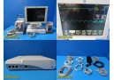 GE Solar 8000i Patient Monitoring System W/ Multiparameter Module & Leads ~19315