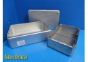 Wagner Steriset Medline Sterilization Container W/ Lid & Basket ~ 28370