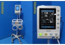 2017 EDAN M3 (NBP,SpO2,Temp) Vital Signs Patient Monitor W/2 Leads & Stand~28379