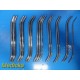 Lot of 14 Jarit Pratt Uterine Dilators Set (14 Fr to 48 Fr) 500-248 to 241~28477