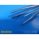  Sklar 19-2860 & Aesculap BD701R Brown Tissue Forceps, 6" ~ 28469