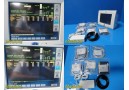 Spacelabs Ultraview 91369 Patient Monitor W/ 91496 Module & New Leads ~ 28843