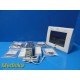 Spacelabs Ultraview 91369 Patient Monitor W/ 91496 Module & NEW LEADS ~ 28847