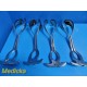  BD V. Mueller GL5630 Laufe Divergent Obstetrical Forceps, 4-Pairs ~ 29007