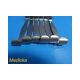 6X V. Mueller SU3701 Parker Retractors, Dual End, Curved ~ 24013