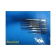 7X V Mueller Pilling Ditmar Assorted Smith Thumb Forceps Fine Tip Serrated~23917