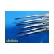 7X V Mueller Pilling Ditmar Assorted Smith Thumb Forceps Fine Tip Serrated~23917