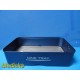 One Tray 91504 Sealed Sterilization Container W/ Lid & Retention Plates ~ 29456