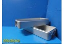 2 x Wagner Steriset W/ Thermoloc Sterilization Container Base ONLY ~ 29469