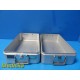 2X Wagner Steriset With Thermoloc 3-Quarter Size Container Bottom ONLY ~ 29474