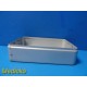 Wagner Steriset W/ Thermoloc Sterilization Container W/O Basket 18x11x5.5"~29480