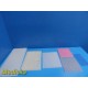 6x Medline Steriset Warwick Sterilization Tray Mats, Large, Medium, Small ~29191