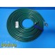 Unbranded Conductive Hose Oxygen (O2) W/ Fittings, Green, 31-feet ~ 29650