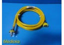 Accuflex 109 Conductive Hose W/ Fittings, Medical Air, Yellow, 10 Feet ~ 29651