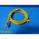 Accuflex 109 Conductive Hose W/ Fittings, Medical Air, Yellow, 10 Feet ~ 29651