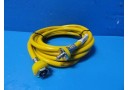 Unbranded Medical Air (MedAir) Conductive Hose , Yellow, 16-ft W/ Fittings~29653