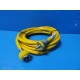 Unbranded Medical Air (MedAir) Conductive Hose , Yellow, 16-ft W/ Fittings~29653