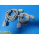 GE Medical 2106305-001 5-Lead ECG/EKG Trunk Cable, Standard , AHA, 12-ft ~ 29885