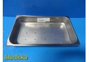 Polarware E1650 Dittmar SS. Surgical Instruments Tray 16.5" x 10" x 2.5" ~ 29940